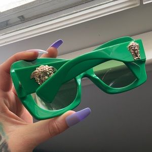 Green Versace Sunglasses